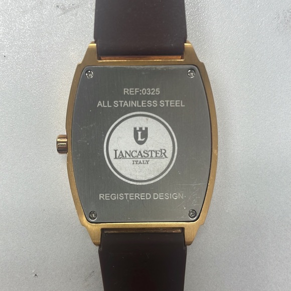 Lancaster watch…beautiful gold and brown - Picture 4 of 4
